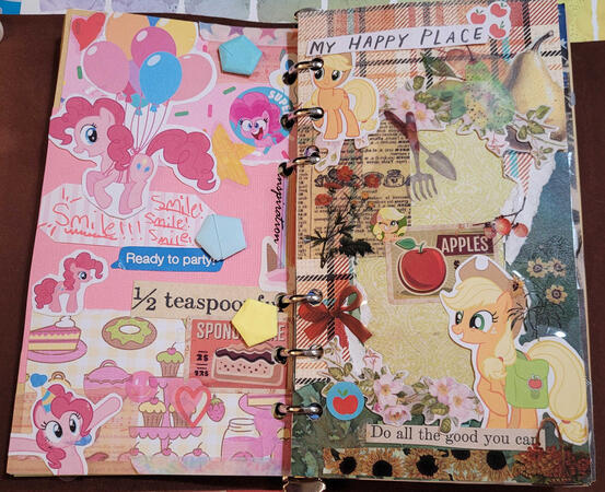 Pinkie Pie and Applejack Spreads
